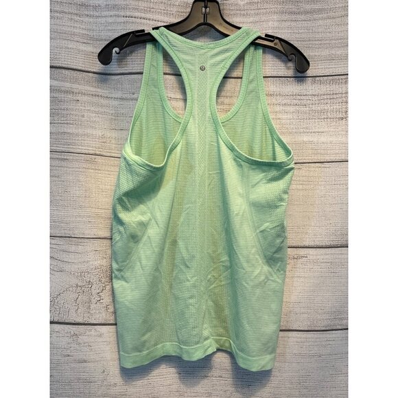 Lululemon Swiftly Tech Green Tank Size 10 - Picture 2 of 2